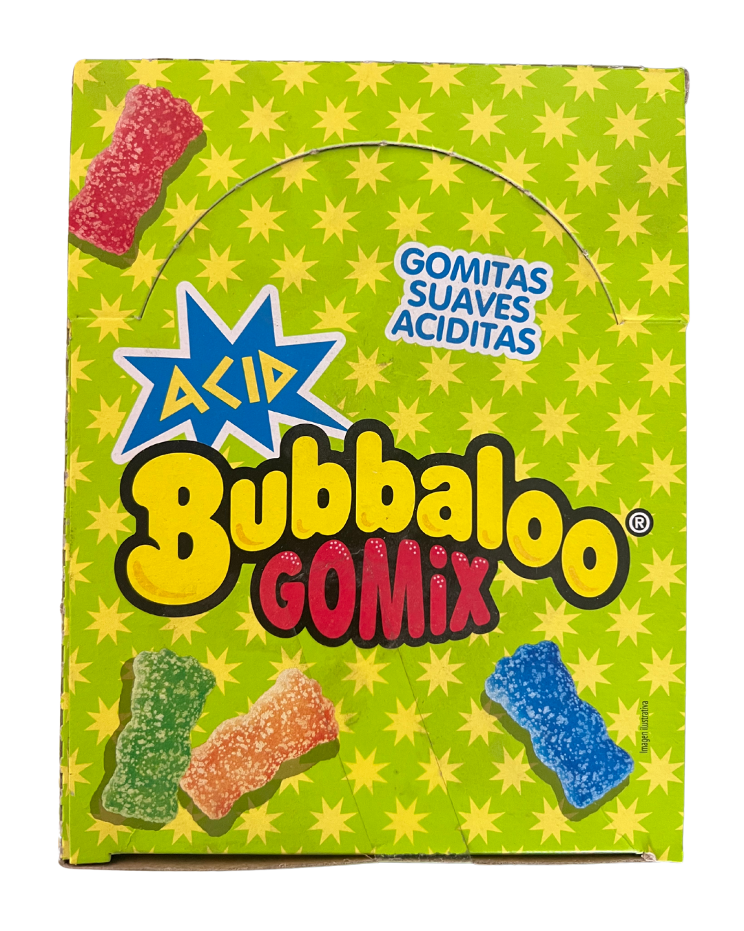 Bubbaloo Gomix Aciditas 12uds.